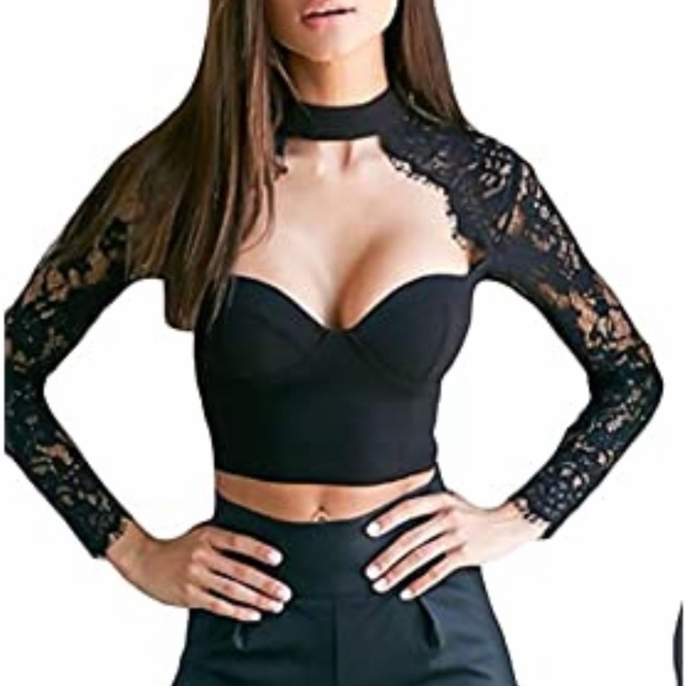 Lace Crop Top